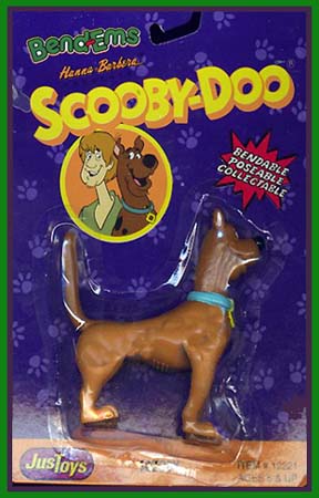 Scooby Doo Velma, Daphne, Fred, Shaggy & Scooby-Doo Bendable Figure Box Set  